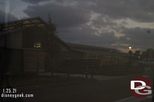 The tinted windows of the bus made it too dark for pictures.