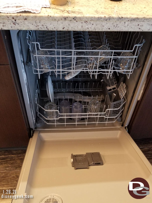 The dishwasher