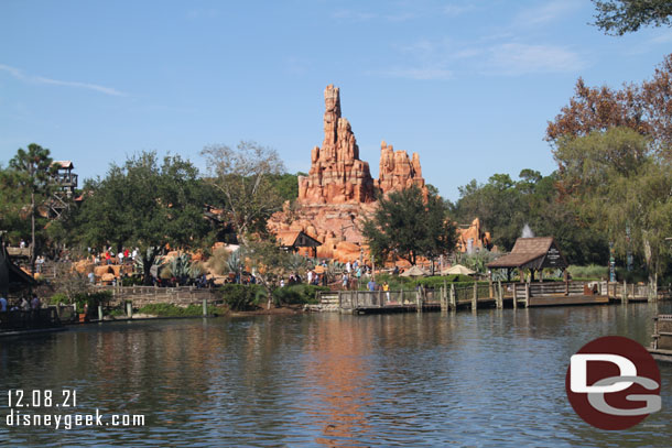 Big Thunder across the Rivers of America
