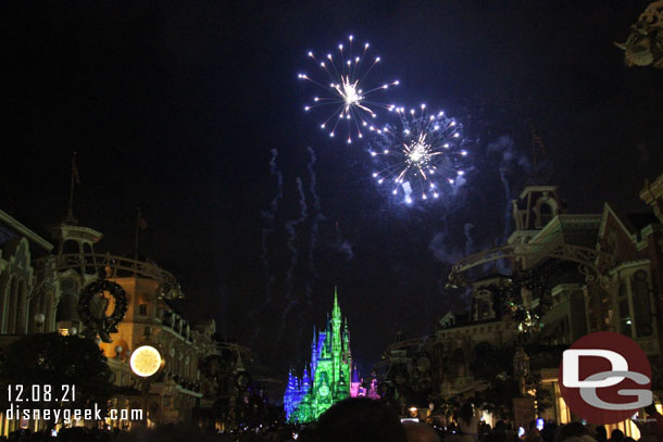 Time for Disney Enchantment Fireworks