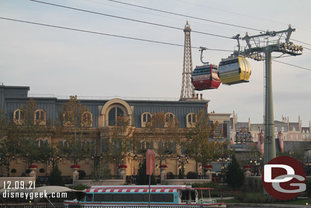 Spotted a 50th Anniversary gondola on the Skyliner