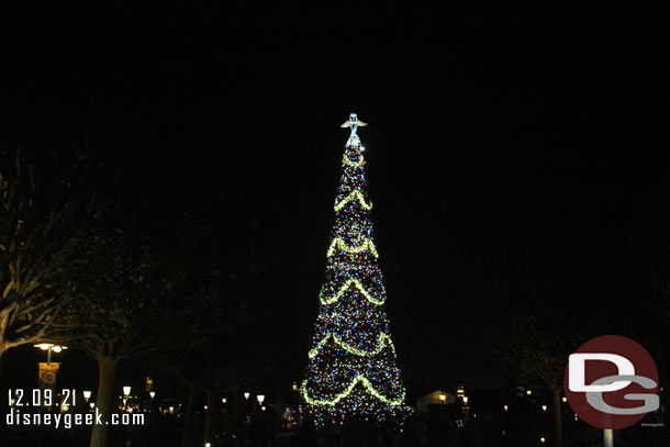 The EPCOT Christmas Tree