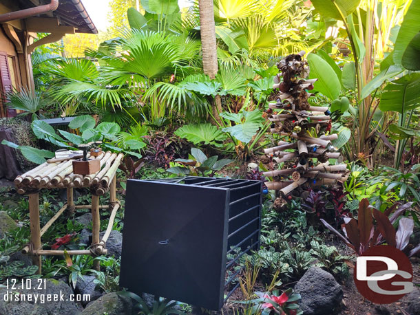 A series of pictures of the queue taking a look at some of the Jingle Cruise elements and some other props that have been added since my last cruise.