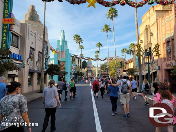 8:22am - Hollywood Blvd.