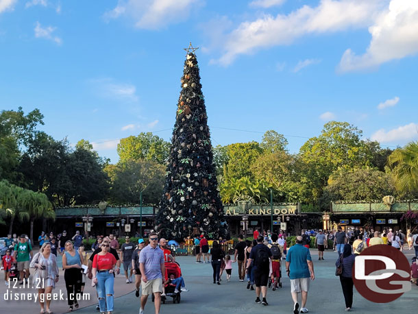 4:18pm - Arriving at Disney's Animal Kingdom.