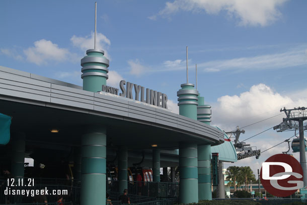 12:41pm - Decided to take a Disney Skyliner Flight to EPCOT.