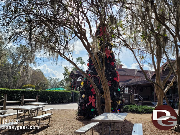 There are plenty of picnic tables to choose from.