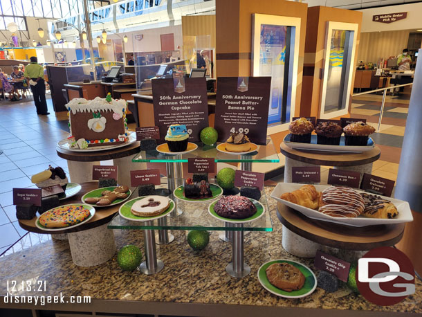 A display of treats by the Contempo Cafe