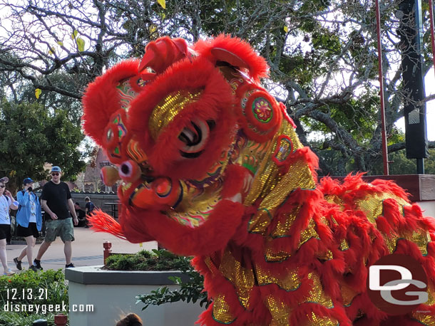 The Chinese Lion Dance