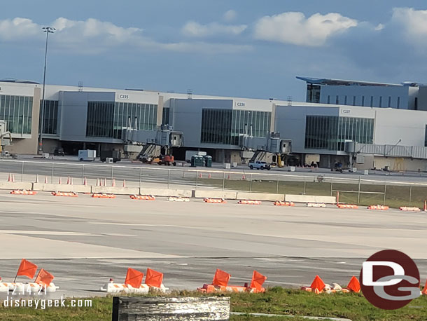 The new Terminal C at MCO opens summer 2022.