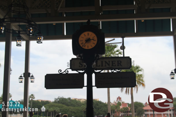 Transferring at the Caribbean Beach Resort