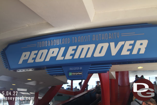 Next up the PeopleMover