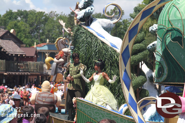 Princess Tiana and Prince Naveen