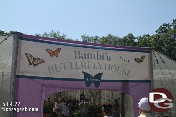 Stopped by Bambi's Butterfly House