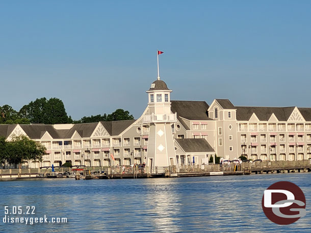 Passing by the Yacht Club