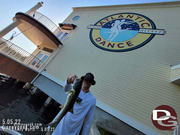 We caught fish in all three locations. Here is one from near the Boardwalk.