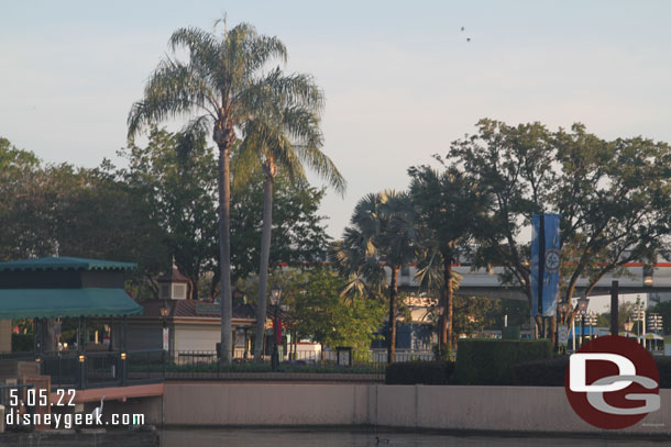 A Monorail passing by