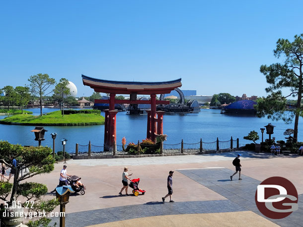 Pavement replacement work is underway in Japan.