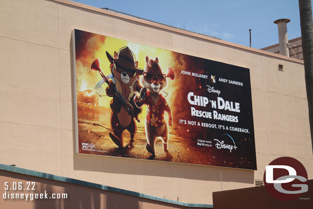 Chip N Dale Rescue Rangers billboard