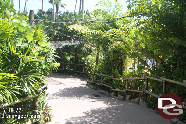 Decided to stop by Indiana Jones. There was no queue but they still made us walk through it.