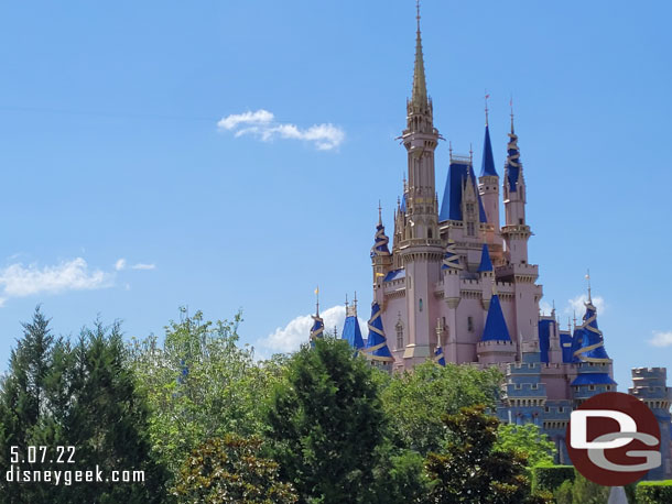 Cinderella Castle from the PeopleMover