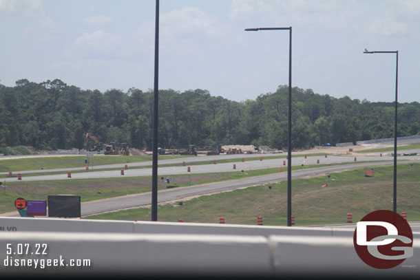 A look at the Floridian Way work near the World drive interchange.