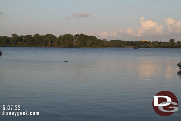 Bay Lake this evening.