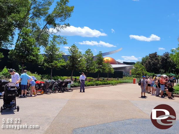 Looking toward Mission Space