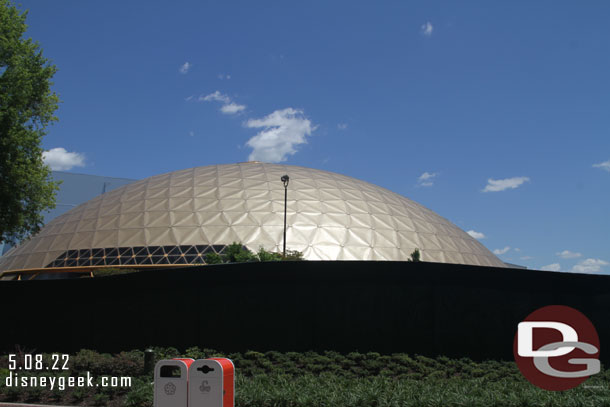 The former Wonders of Life and future Play Pavilion.