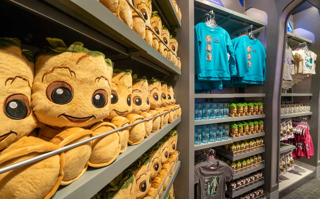 Disney Image:  A look inside the Treasures of Xandar store.