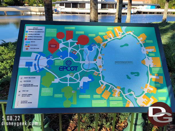 EPCOT Map