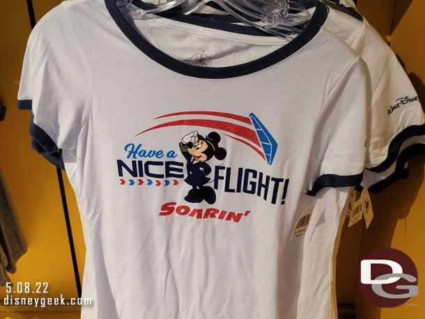 Seems odd to find Soarin merchandise in Imagination