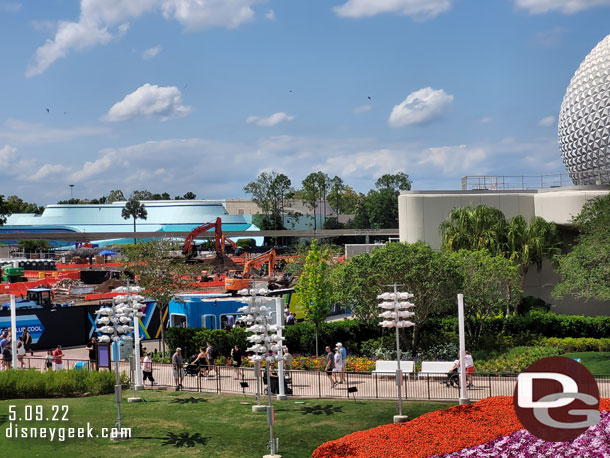 A look at World Celebration construction as we cruised around.