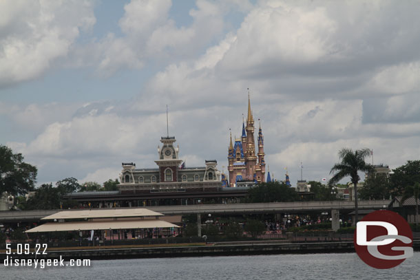 12:56pm - Departing the Magic Kingdom enroute to Fort Wilderness
