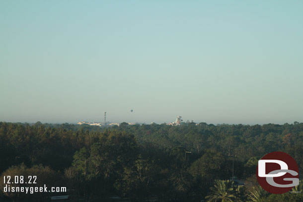In the distance is Blizzard Beach and Animal Kingdom