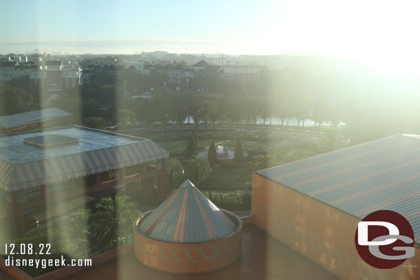 The front of the Walt Disney World Swan