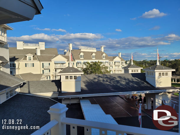 We had a standard view room on the 5th floor this visit overlooking the front of the resort.