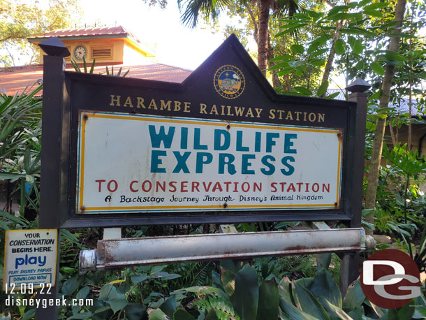 Time for a train ride on the Wildlife Express