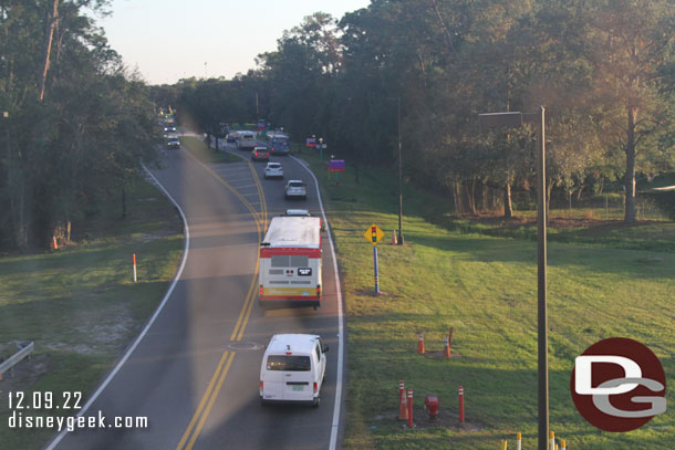 4:56pm - Onboard the Monorail and on my way to Epcot.