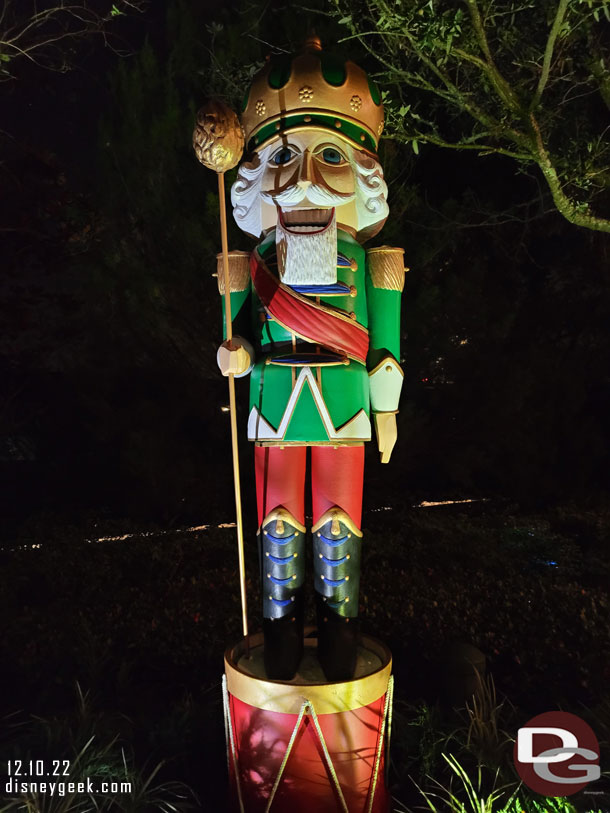 A couple of nutcrackers along the path