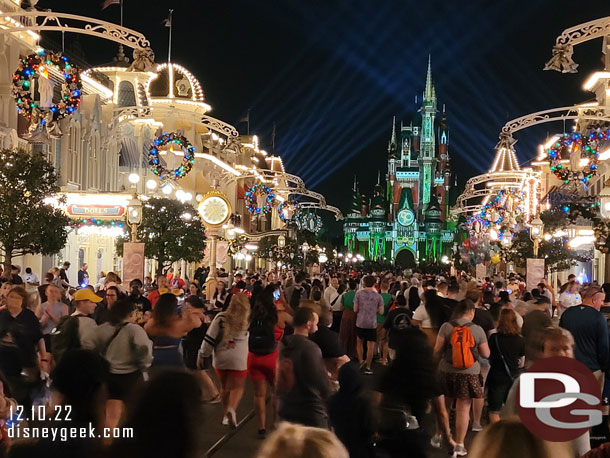 7:25pm - Main Street USA