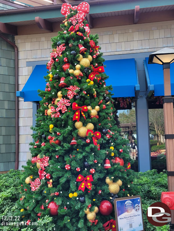 Mickey and Minnie Mouse Tree
