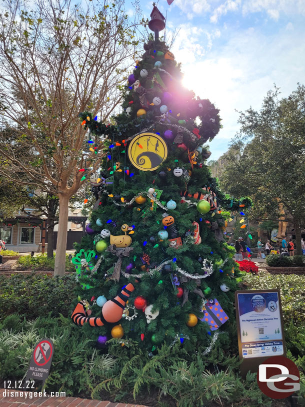The Nightmare Before Christmas Tree