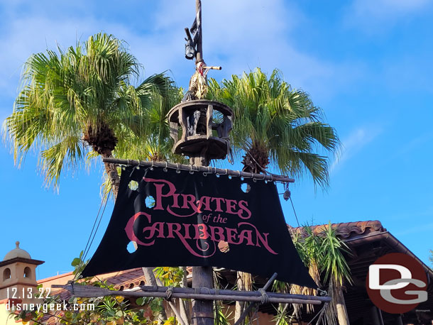 Next up Pirates of the Caribbean