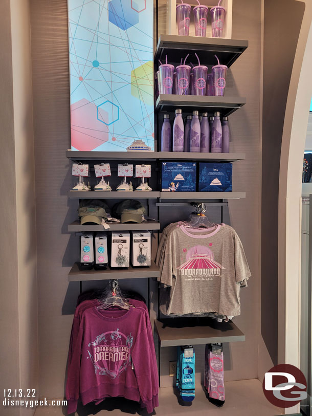 A selection of Tomorrowland merchandise.