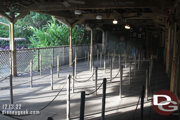 The extended queue was not in use.