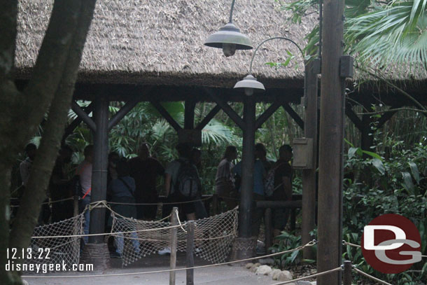 The stand by line for the safari was not moving.. Lightning Lane guests were walking right by them.