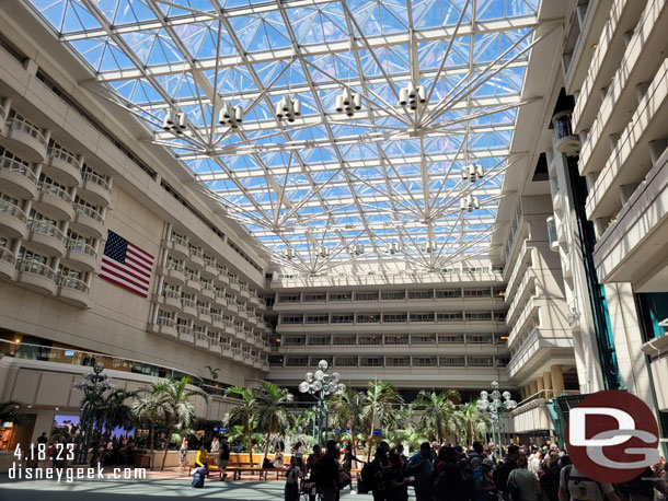 2:38pm - Off the plane and at the Main terminal heading to baggage claim.