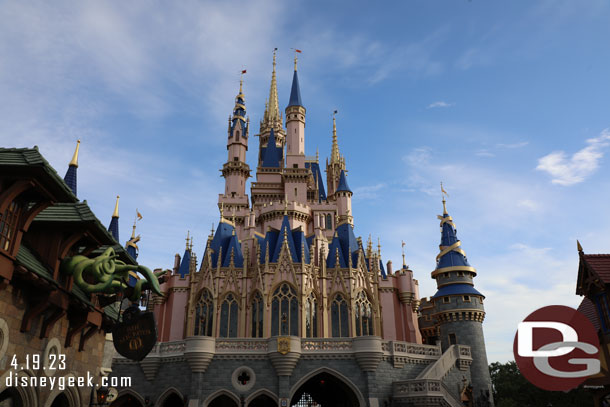 Passing by Cinderella Castle