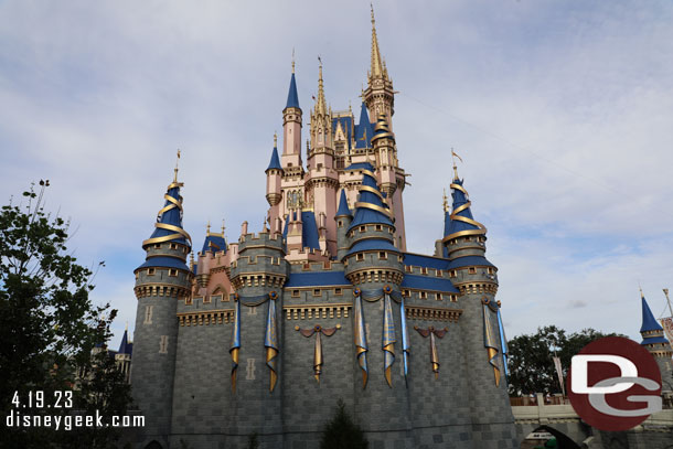 A series of pictures walking around Cinderella Castle this evening.